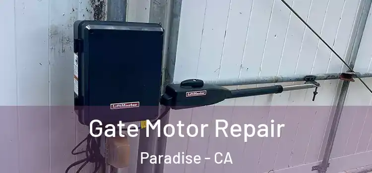 Gate Motor Repair Paradise - CA